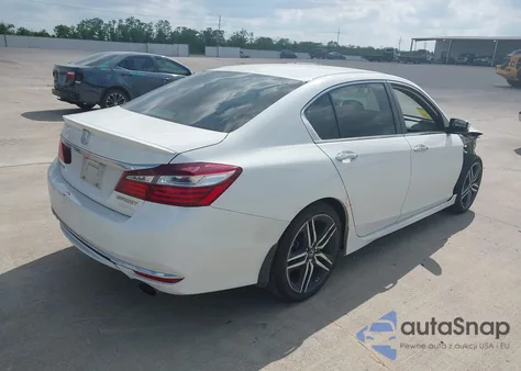 2017 Honda Accord Sport из США, поврежденный, VIN 1HGCR2F61HA082838